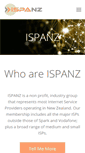 Mobile Screenshot of ispanz.org.nz